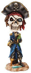 Day Of The Dead Pirate Bobblehead Statue