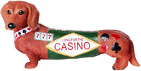Pacific Giftware Adorable Doxies Collection Casino Long Shot Dachshund Hot Diggity Doxies Collectible Figurine