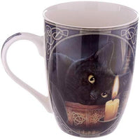 4" Witching Hour Cat New Bone China Porcelain Coffee Drink Mug