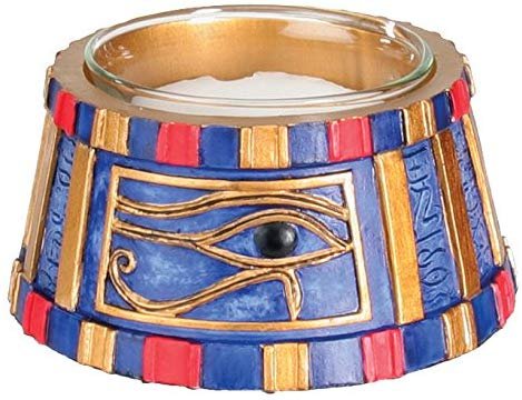 Small Collectible Ancient Egypt Wedjat Votive/Candle Holder
