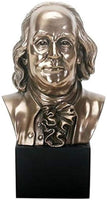 Benjamin Franklin Bust Bronze Figurine