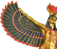 Winged Isis Egyptian Goddess of Motherhood and Magic Wall Hanging Deity