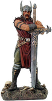 Nordic Viking Warrior with Longsword Ancient Collectible Figurine