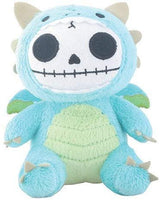 SUMMIT COLLECTION Furrybones Teal Dragon Scorchie with Wings Small Plush Doll