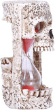 Pacific Giftware Skull Head Sandtimer Collectible Open Mouth Hour Glass Skeleton Figure