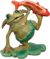 YTC Frogo - Collectible Figurine Statue Sculpture Figure Frog Toad Model