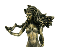 Pacific Giftware The Temptation of Medusa Collectible Figurine in Faux Antique Gold Finish 8 Inch Tall