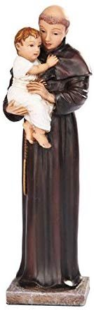 PTC 6 Inch Medium Saint Anthony Orthodox Religious Statue Figurine