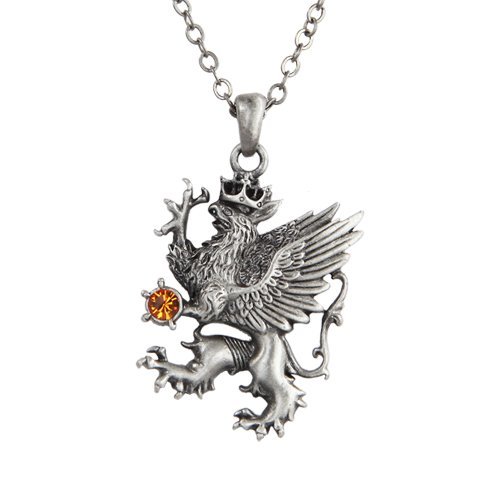 Heraldic Griffin Necklace Fantasy Jewelry