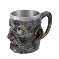 Creepy Zombie Head Mug