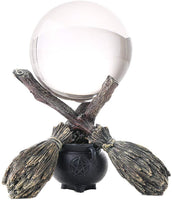 Wiccan and Witchraft Cauldron Broomstick Crystal Ball