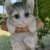 ABZ Brand Loving Cute Animal Pet Puppy Kitten Hanging Collectible Figurine Statue (Pug)