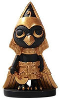 Pacific Giftware Ancient Egyptian Horus Miniature Statue Black Gold