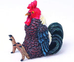 Rooster Set of 4 Figurines