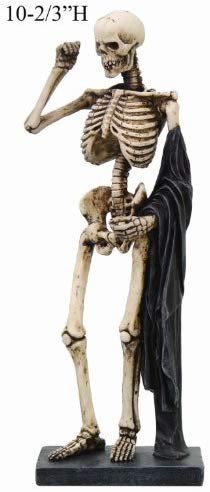 King Skeleton Figurine