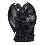 Pacific Giftware Winged Horned Devil Fiber Optic Collectible Figurine