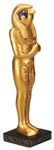 Gold Egyptian Horus Figurine Display