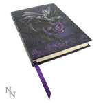 ANNE STOKES EMBOSSED DRAGON BEAUTY HARDBACK JOURNAL FAIRIES DIARIO PURPLE ROSE