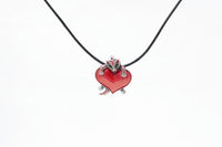Mystica Collection Jewelry Necklace - Kitten with Heart