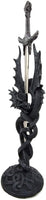 Pacific Giftware Mystical Spiral Dragon Letter Opener Desktop Decor 10 Inch Tall