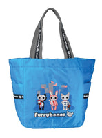 Furrybones City Buddies Blue Carrying Tote Bag