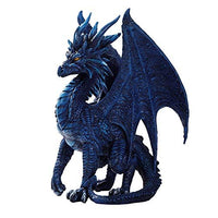 ABZ Brand Fantasy Medieval Winged Color Standing Dragon Figurines 8 inches Tall