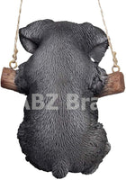 ABZ Brand Loving Cute Animal Pet Puppy Kitten Hanging Collectible Figurine Statue (Schnauzer)