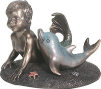 SUMMIT COLLECTION 8747 Merbaby Dolphin Figurine
