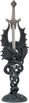 Pacific Giftware Mystical Spiral Dragon Letter Opener Desktop Decor 10 Inch Tall