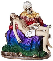 Pacific Giftware Santa Muerte Piadosa La Pieta Compassion of The Holy Death Saint Religious Statue 7 Powers Santisima Muerte Sculpture