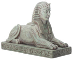 4.25 Inch Egyptian Sphinx Statue Figurine with Engravings, Multicolor