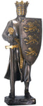 YTC 6 Inch Cold Cast Bronze Color Knight of The Lions Figurine with Sword