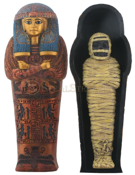 Egyptian Sarcophagus of Maatkara Box Display Decoration