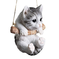 ABZ Brand Loving Cute Animal Pet Puppy Kitten Hanging Collectible Figurine Statue (Pug)