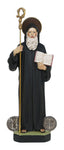 Pacific Giftware St Benedict of Nursia with Sacred Medals Catholic Religous Figurine Sculpture 12 Inch