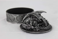 Pacific Giftware Medieval Fantasy Mythical Dragon Lidded Treasure Trinket Box