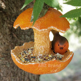 ABZ Brand Garden Farm Colorful Fruits Hanging Wild Bird Feeder (Orange)