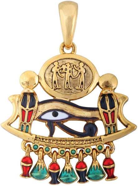 YTC Summit Egyptian Eye of Horus God Pendant Jewelry Accessory Egypt Necklace Art