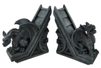 Gothic Gargoyle Sculptural Bookends Book Ends