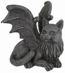 Winged Cat Gargoyle PC Topper Monitor Computer Shelf Sitter Gato Gargola