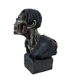 Gruesome Decomposing Zombie Bust Horror Accent Statue