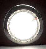 MARINE BOAT LED BRIGHT SUPER SLIM CEILING LIGHT 5"D SURFACE MOUNT EASY INSTALL