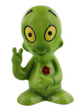 Alien Saucer Attractives Salt Pepper Shaker Made of Ceramic by Pacific Trading