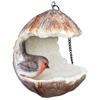 ABZ Brand Garden Farm Colorful Fruits Hanging Wild Bird Feeder (Coconut)