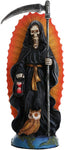 Pacific Giftware Santa Muerte Saint of Holy Death Standing Religious Statue 7.25 Inch Black Magic Protection Santisima Muerte Sculpture