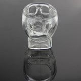 Skull Head Crystal Glass Vodka Shot Glass Whiskey Drinking Ware Home Bar Cup, 80ML, 5.82OZ