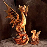 Desert Wyrmling and Adult Dragon by Anne Stokes Age of Dragons Collection Nest