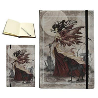 Red Queen Embossed Fairy Journal Diary Notebook Amy Brown