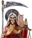 Pacific Giftware Santa Muerte Saint of Holy Death Seated Religious Statue 9 Inch