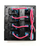 Bandc 4 Gang Marine Boat Bridge Control Switch Panel with LED Rocker Circuit Breaker